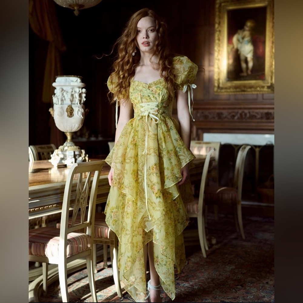 Selkie *SOLD OUT* Crème Brûlée Faerie Gown Size Small